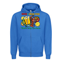 True Royal beer&crawfish that's why i'm here Zipper Hoodie - FaDigitalArtStudio