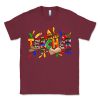 Burgundy cinco de mayo teacher Classic Tee - Zillion Design Studio