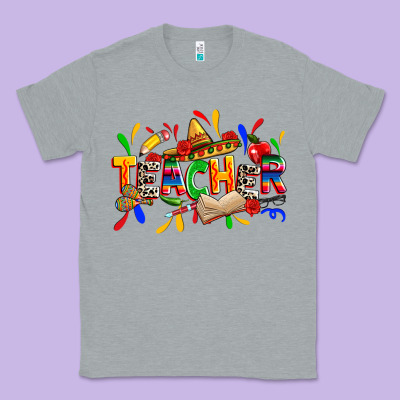 Cinco De Mayo Teacher Classic Tee Designed By Zillion Design Studio
