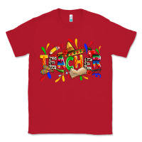 Red cinco de mayo teacher Classic Tee - Zillion Design Studio