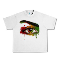 Lunar Rock Watercolor Juneteenth eyes Urban Heavy Tee - RanaPortraitStore