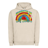 Pigment French Oak educator of tiny humans Urban Hoodie - NancyCooperArtShop