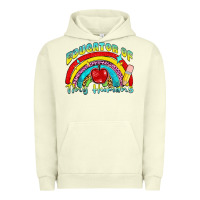 Pigment Pistachio educator of tiny humans Urban Hoodie - NancyCooperArtShop
