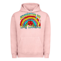 Pigment Salmon educator of tiny humans Urban Hoodie - NancyCooperArtShop