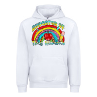 White educator of tiny humans Urban Hoodie - NancyCooperArtShop