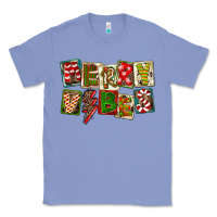 Colony Blue Merry Vibes Classic Tee - FaDigitalArtStudio
