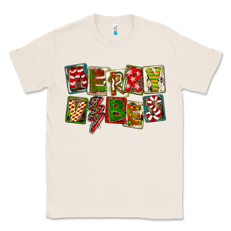 Merry Vibes Classic Tee by FaDigitalArtStudio | Teevron