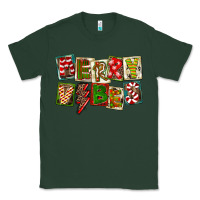 Sports Green Merry Vibes Classic Tee - FaDigitalArtStudio