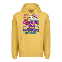 Antique Gold we're more than just cruising friends Premium Hoodie - MaliasSmallBusiness