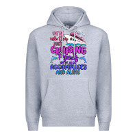 Heather Grey we're more than just cruising friends Premium Hoodie - MaliasSmallBusiness
