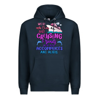 Navy we're more than just cruising friends Premium Hoodie - MaliasSmallBusiness