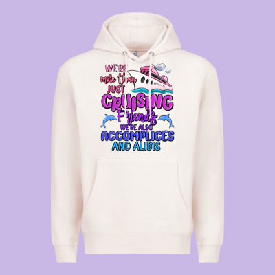 We're More Than Just Cruising Friends Premium Hoodie Designed By Maliassmallbusiness
