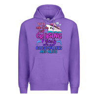 Purple we're more than just cruising friends Premium Hoodie - MaliasSmallBusiness