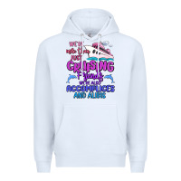 White we're more than just cruising friends Premium Hoodie - MaliasSmallBusiness