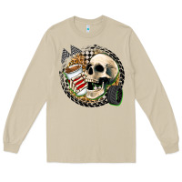 Mushroom race skull Long Sleeve Tee - Zillion Design Studio