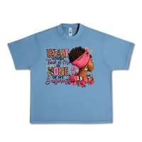 Pebble Blue What other think of me is none of my business afro Urban Heavy Tee - RanaPortraitStore