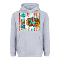 Heather Grey teacher a+ tumbler Heavyweight Hoodie - BundleAndBundleShop