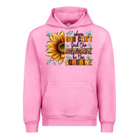 Fuchsia Pink when you can't find the sunshine be the sunshine Urban Hoodie - MaliasSmallBusiness