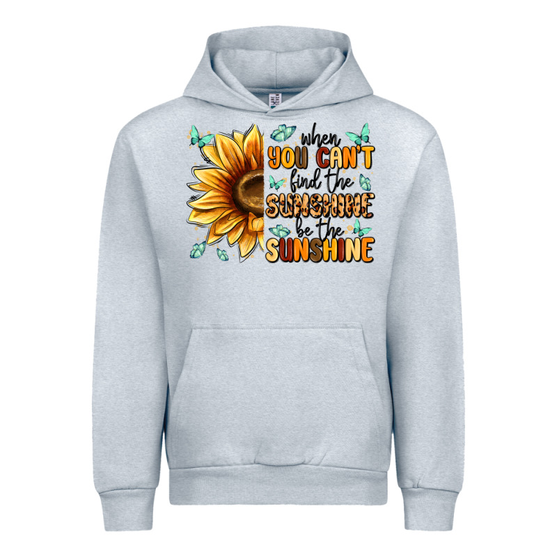 When You Can't Find The Sunshine Be The Sunshine Urban Hoodie by MaliasSmallBusiness | Teevron