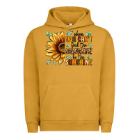 Pigment Peanut Butter when you can't find the sunshine be the sunshine Urban Hoodie - MaliasSmallBusiness