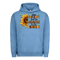 Pigment Pebble Blue when you can't find the sunshine be the sunshine Urban Hoodie - MaliasSmallBusiness