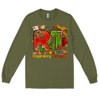 Army Green respiratory therapist juneteenth Long Sleeve Tee - Zillion Design Studio