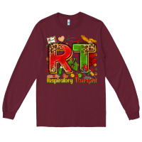Burgundy respiratory therapist juneteenth Long Sleeve Tee - Zillion Design Studio