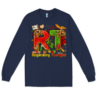 Navy respiratory therapist juneteenth Long Sleeve Tee - Zillion Design Studio
