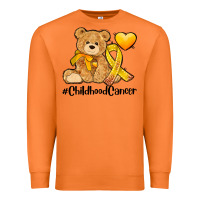 Carrot childhood cancer and cancer ribbon Premium Sweatshirt - AdoDesignShop