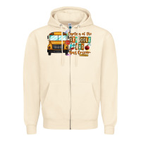 Sandshell captain of struggle bus busdriver Zipper Hoodie - CowhideDigitalArt