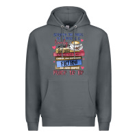 Rock between the pages of a book is lovely place to be Premium Hoodie - MaliasSmallBusiness