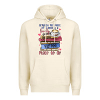 Tofu between the pages of a book is lovely place to be Premium Hoodie - MaliasSmallBusiness