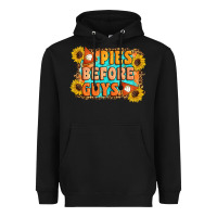 Black Pies Before Guys Heavyweight Hoodie - Artiststas