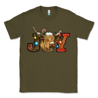 Christmas Joy Cow Classic Tee | Teevron