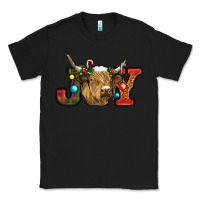 Black christmas joy cow Classic Tee - RanaPortraitStore