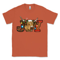 Copper christmas joy cow Classic Tee - RanaPortraitStore