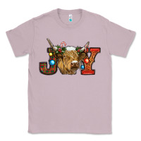 Lilac christmas joy cow Classic Tee - RanaPortraitStore