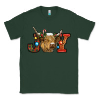 Sports Green christmas joy cow Classic Tee - RanaPortraitStore