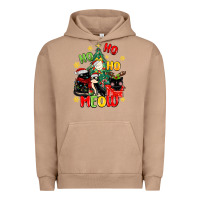 Pigment Burro ho ho ho meow Urban Hoodie - MaliasSmallBusiness