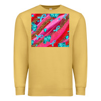 Antique Gold cancer boxing gloves and cancer ribbon Premium Sweatshirt - AdoDesignShop