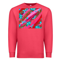 Cardinal cancer boxing gloves and cancer ribbon Premium Sweatshirt - AdoDesignShop