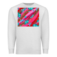Oatmeal Heather cancer boxing gloves and cancer ribbon Premium Sweatshirt - AdoDesignShop