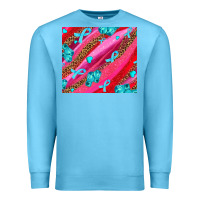 Ocean Blue cancer boxing gloves and cancer ribbon Premium Sweatshirt - AdoDesignShop