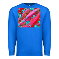 True Royal cancer boxing gloves and cancer ribbon Premium Sweatshirt - AdoDesignShop