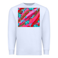 White cancer boxing gloves and cancer ribbon Premium Sweatshirt - AdoDesignShop