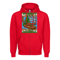 Red lake squad air freshener Zipper Hoodie - HRA Design Shop