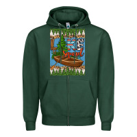 Sports Green lake squad air freshener Zipper Hoodie - HRA Design Shop
