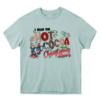 Arona I Run Hot Cocoa And Christmas Cheer Heavy Core Tee - CowhideDigitalArt