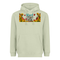 Matcha blessed teacher libbey glass Heavyweight Hoodie - BundleAndBundleShop