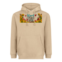 Mushroom blessed teacher libbey glass Heavyweight Hoodie - BundleAndBundleShop